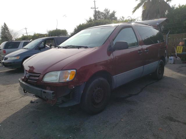 Photo 1 from auction – 2001 TOYOTA SIENNA LE with VIN 4T3ZF13C41U384525