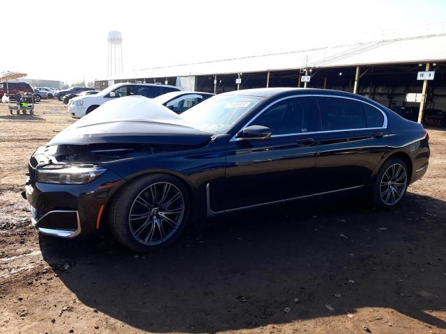 BMW 740 I 2021 with VIN WBA7T2C07MCG12035 - Photo from auction