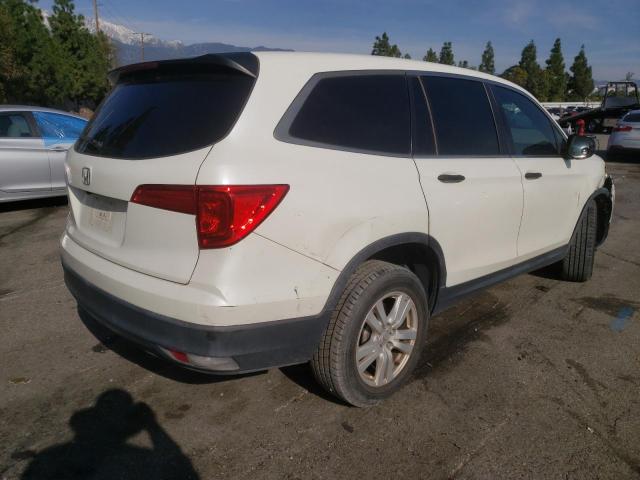 Photo 3 from auction – 2017 HONDA PILOT LX with VIN 5FNYF5H15HB016977