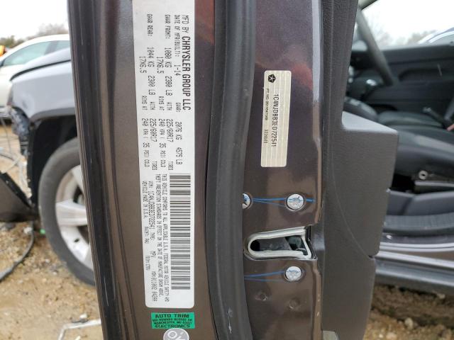 Photo 14 from auction – 2014 JEEP COMPASS SP with VIN 1C4NJDBB3ED722541