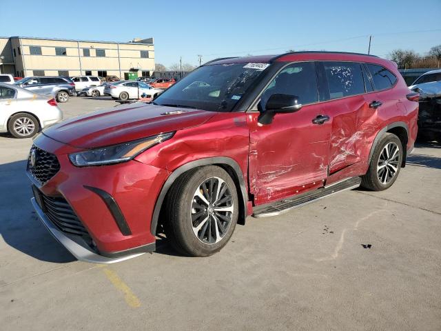 Photo 1 from auction – 2022 TOYOTA HIGHLANDER with VIN 5TDLZRAH4NS122778