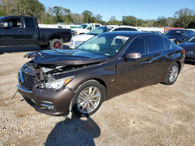 INFINITI Q50 BASE 2014 with VIN JN1BV7AP7EM677340 - Photo from auction