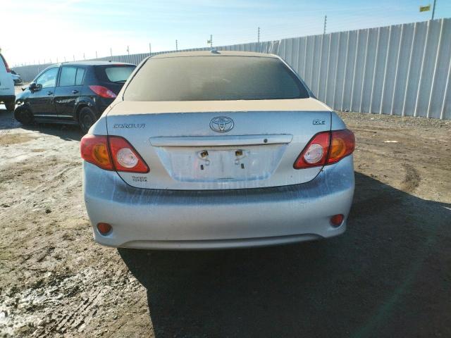 Photo 6 from auction – 2009 TOYOTA COROLLA BA with VIN 2T1BU40E69C094033