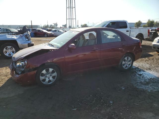 KIA SPECTRA EX 2007 with VIN KNAFE122175396501 - Photo from auction