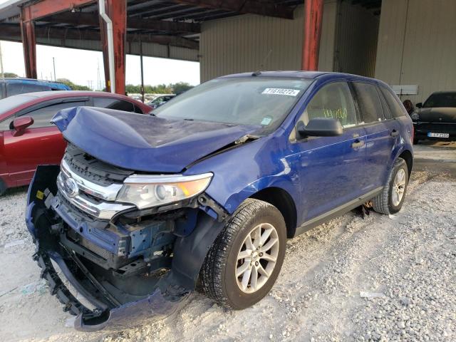 FORD EDGE SE 2013 with VIN 2FMDK3GC1DBB04817 - Photo from auction