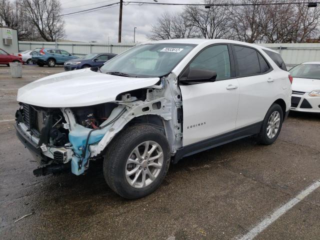CHEVROLET EQUINOX LS 2018 with VIN 3GNAXHEV8JL134656 - Photo from auction