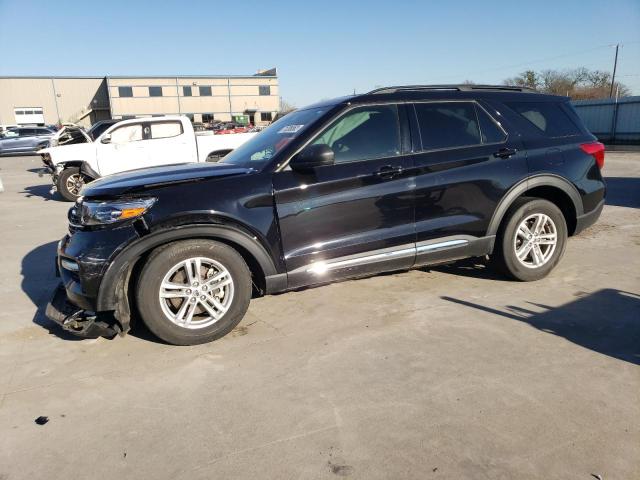 FORD EXPLORER X 2020 with VIN 1FMSK7DH6LGB52335 - Photo from auction