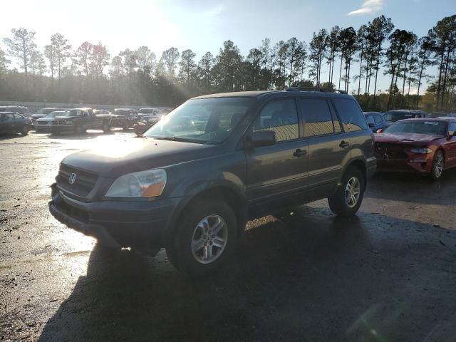 HONDA PILOT EX 2005 with VIN 5FNYF18445B015463 - Photo from auction