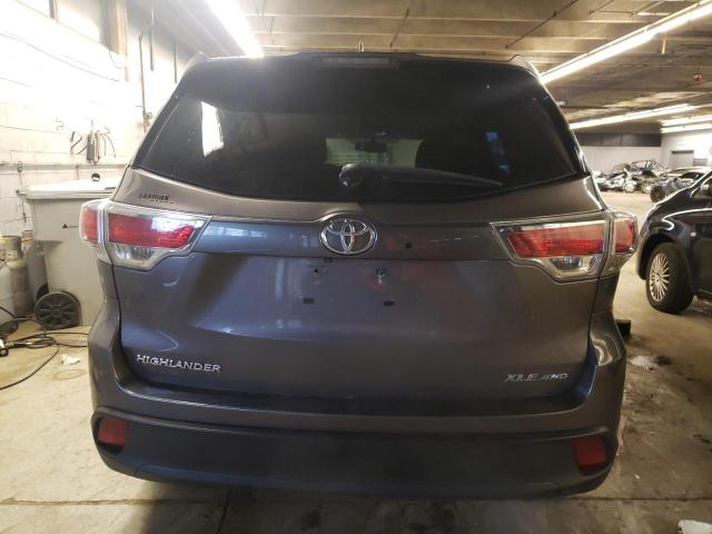 Photo 6 from auction – 2015 TOYOTA HIGHLANDER with VIN 5TDJKRFH1FS095433
