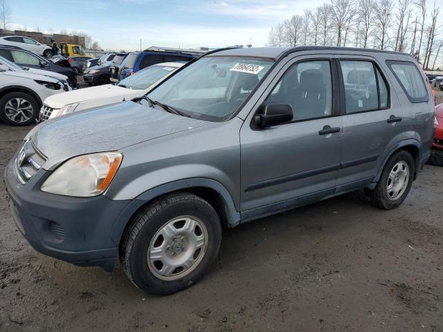 HONDA CR-V LX 2005 with VIN JHLRD68585C009049 - Photo from auction