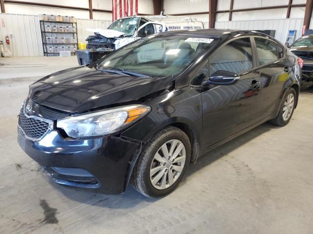 KIA FORTE LX 2014 with VIN KNAFX4A64E5166741 - Photo from auction