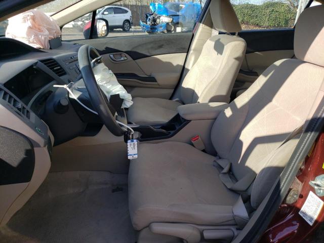 Photo 7 from auction – 2012 HONDA CIVIC LX with VIN 19XFB2F53CE372818