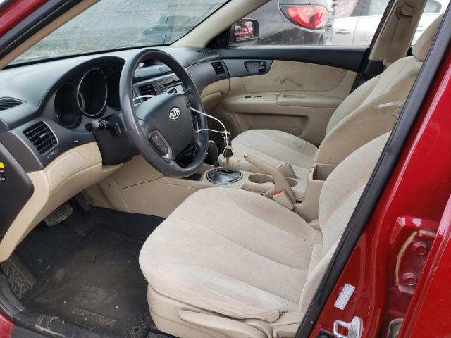 Photo 7 from auction – 2009 KIA OPTIMA LX with VIN KNAGE228395335653