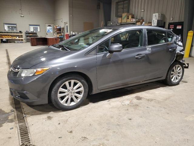 HONDA CIVIC 2012 with VIN 2HGFB2F93CH322820 - Photo from auction