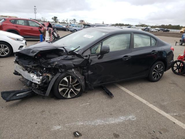 HONDA CIVIC EX 2013 with VIN 19XFB2F82DE204535 - Photo from auction