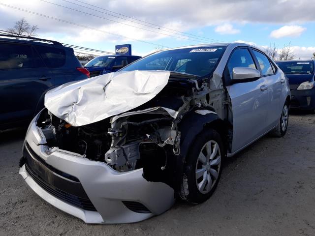 TOYOTA COROLLA L 2015 with VIN 2T1BURHE5FC447083 - Photo from auction