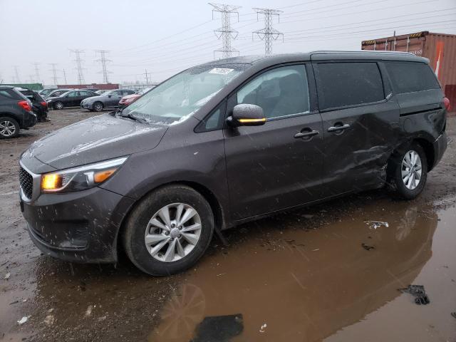 KIA SEDONA LX 2016 with VIN KNDMB5C10G6120109 - Photo from auction