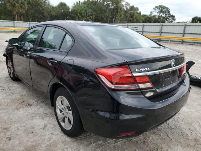 Photo 2 from auction – 2013 HONDA CIVIC LX with VIN 19XFB2F55DE065605