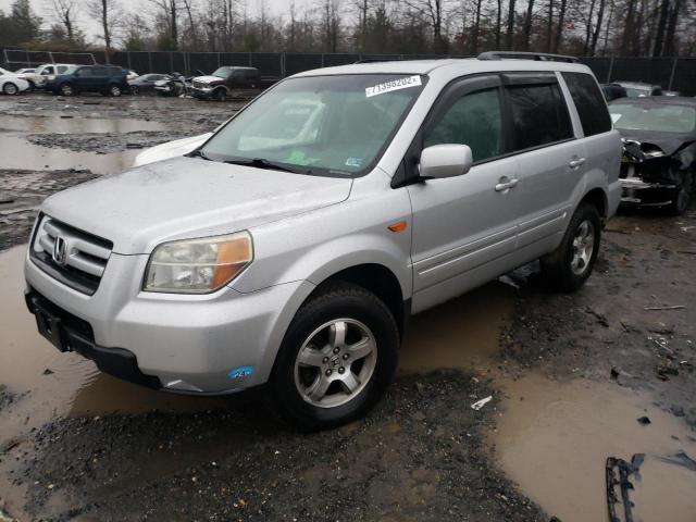 HONDA PILOT EX 2006 with VIN 2HKYF18406H561471 - Photo from auction