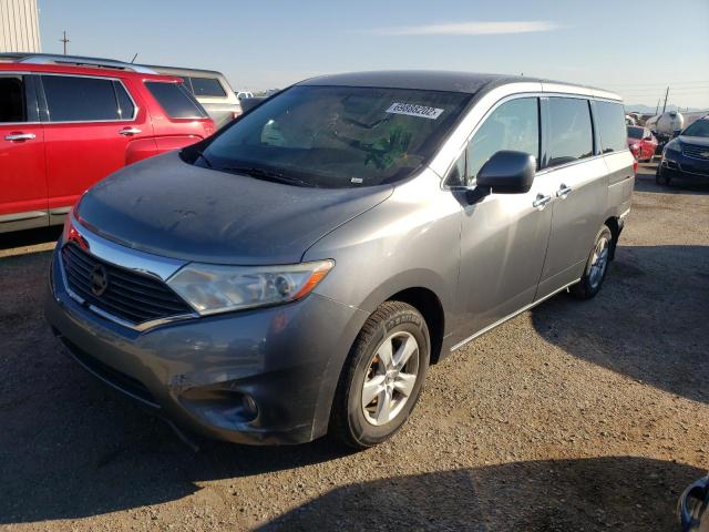 NISSAN QUEST S 2015 with VIN JN8AE2KP5F9130943 - Photo from auction