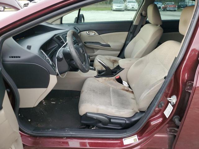 Photo 7 from auction – 2014 HONDA CIVIC LX with VIN 19XFB2F55EE056517