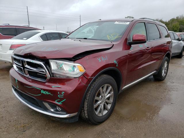 DODGE DURANGO SX 2017 with VIN 1C4RDJAG1HC880892 - Photo from auction