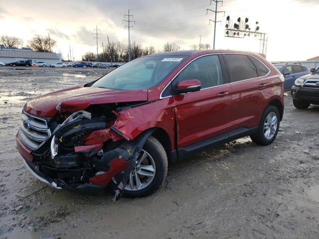 FORD EDGE SEL 2016 with VIN 2FMPK4J97GBB57087 - Photo from auction