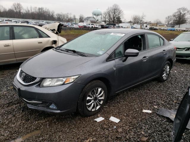 HONDA CIVIC LX 2014 with VIN 19XFB2F54EE254957 - Photo from auction