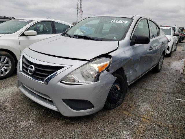NISSAN VERSA S 2015 with VIN 3N1CN7APXFL916010 - Photo from auction