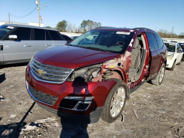 CHEVROLET TRAVERSE L 2015 with VIN 1GNKRGKD8FJ202943 - Photo from auction