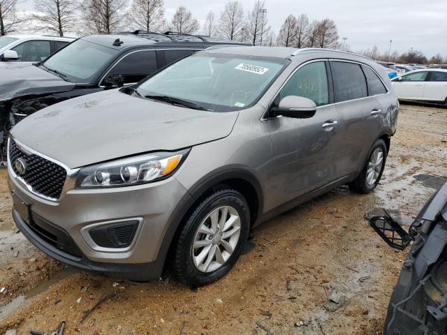 KIA SORENTO LX 2016 with VIN 5XYPG4A38GG069596 - Photo from auction