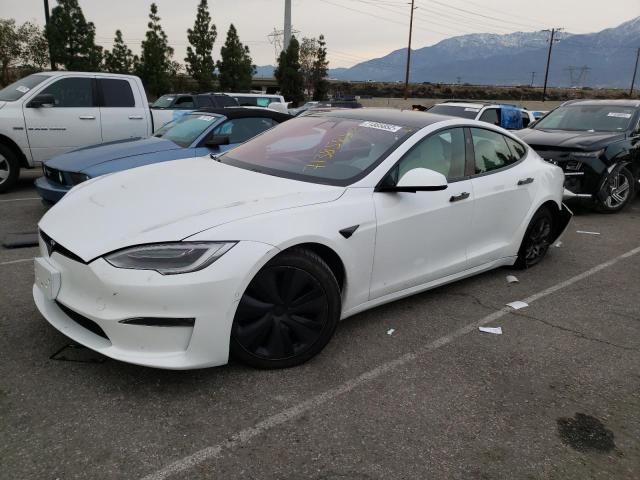 TESLA MODEL S 2022 with VIN 5YJSA1E56NF462829 - Photo from auction