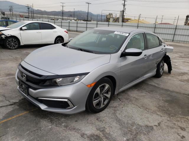 HONDA CIVIC LX 2019 with VIN 2HGFC2F64KH503748 - Photo from auction