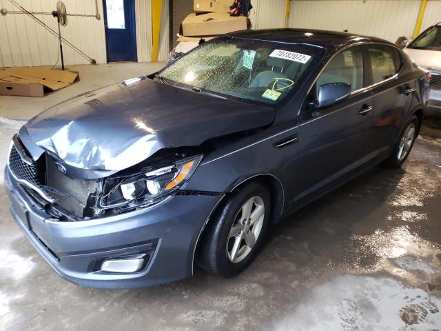 KIA OPTIMA LX 2015 with VIN KNAGM4A75F5553435 - Photo from auction