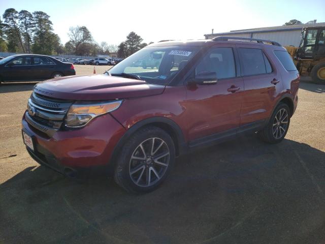 FORD EXPLORER X 2015 with VIN 1FM5K7D84FGB01739 - Photo from auction