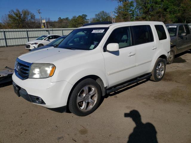 HONDA PILOT EXL 2014 with VIN 5FNYF3H56EB004078 - Photo from auction