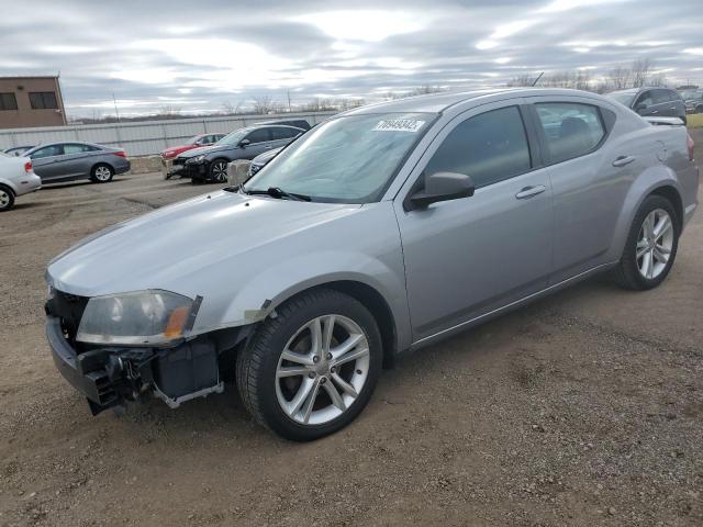 DODGE AVENGER SE 2014 with VIN 1C3CDZAB0EN190192 - Photo from auction