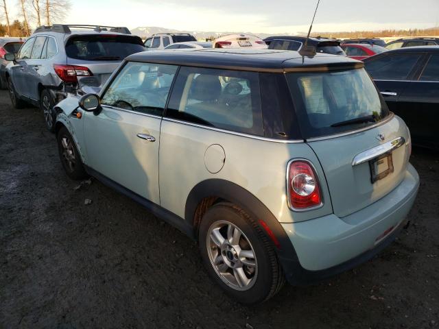 Photo 2 from auction – 2013 MINI COOPER with VIN WMWSU3C59DT546092