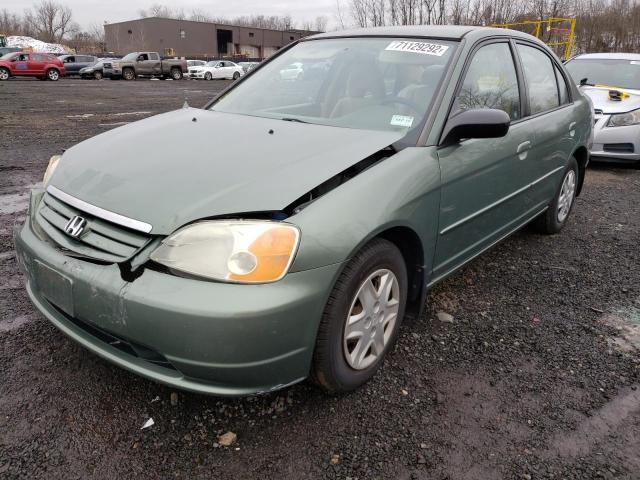 HONDA CIVIC LX 2003 with VIN 2HGES16523H554411 - Photo from auction