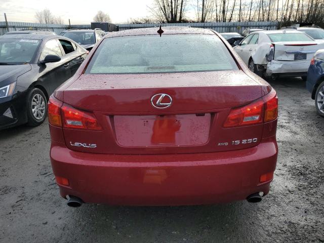 Photo 6 from auction – 2007 LEXUS IS 250 with VIN JTHCK262775014453