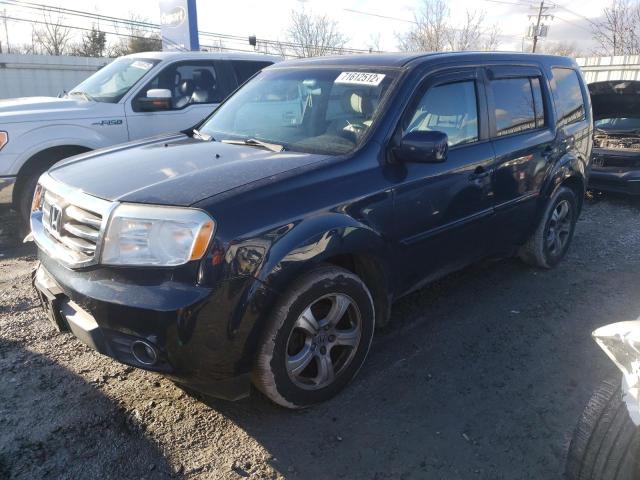 HONDA PILOT EX 2012 with VIN 5FNYF4H45CB046137 - Photo from auction