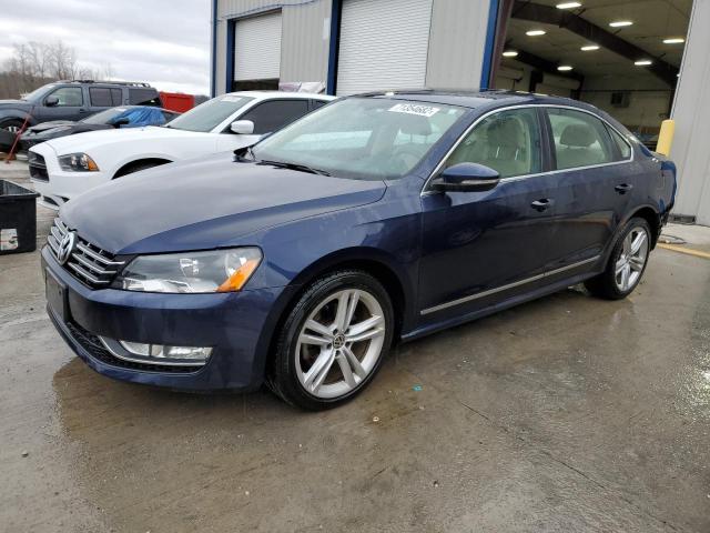 VOLKSWAGEN PASSAT SEL 2012 with VIN 1VWCN7A30CC089455 - Photo from auction