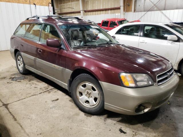 Photo 4 from auction – 2000 SUBARU LEGACY OUT with VIN 4S3BH6866Y7621579