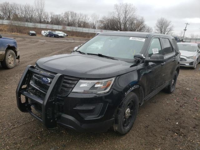 FORD EXPLORER P 2017 with VIN 1FM5K8ARXHGD25877 - Photo from auction
