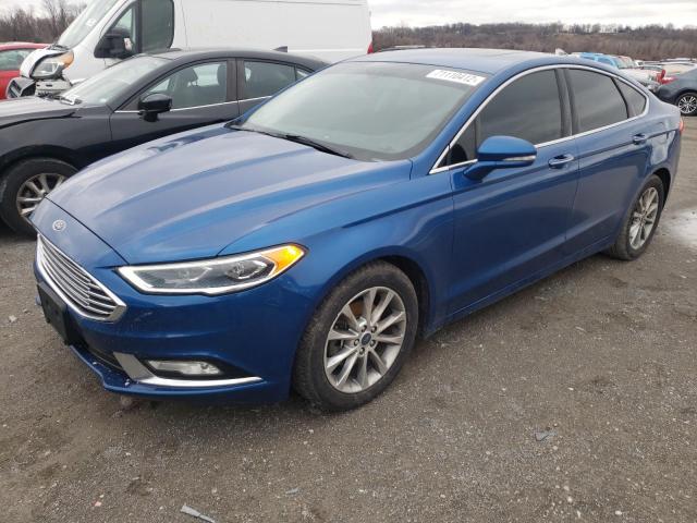 FORD FUSION SE 2017 with VIN 3FA6P0HD4HR167301 - Photo from auction