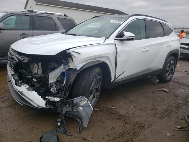 HYUNDAI TUCSON LIM 2022 with VIN KM8JECA14NU014882 - Photo from auction