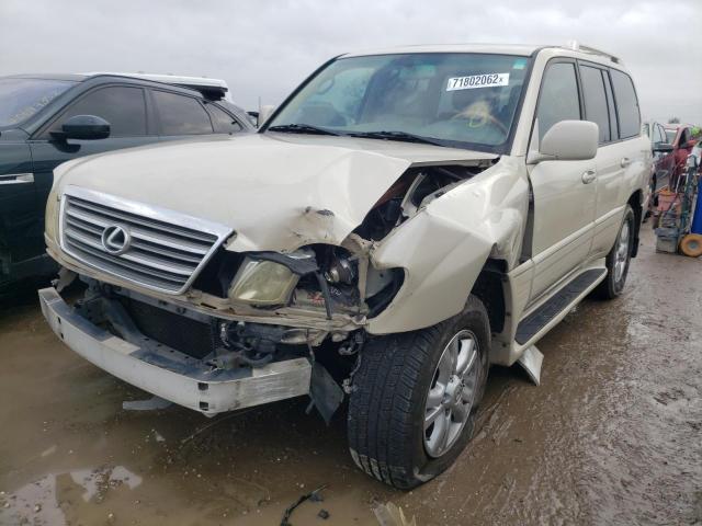LEXUS LX 470 2004 with VIN JTJHT00W243544466 - Photo from auction