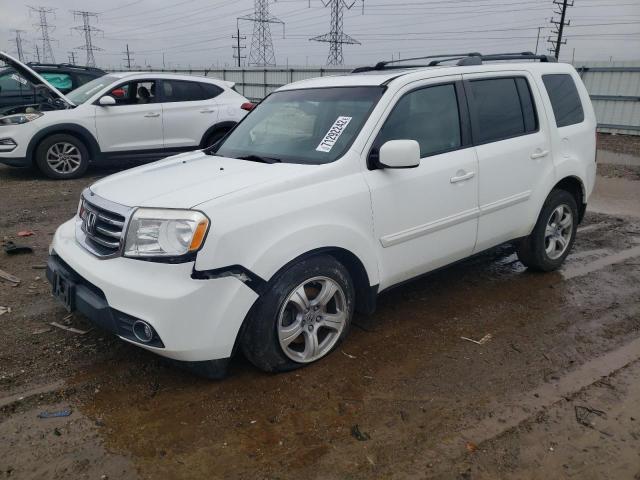 HONDA PILOT EXL 2012 with VIN 5FNYF4H50CB075053 - Photo from auction
