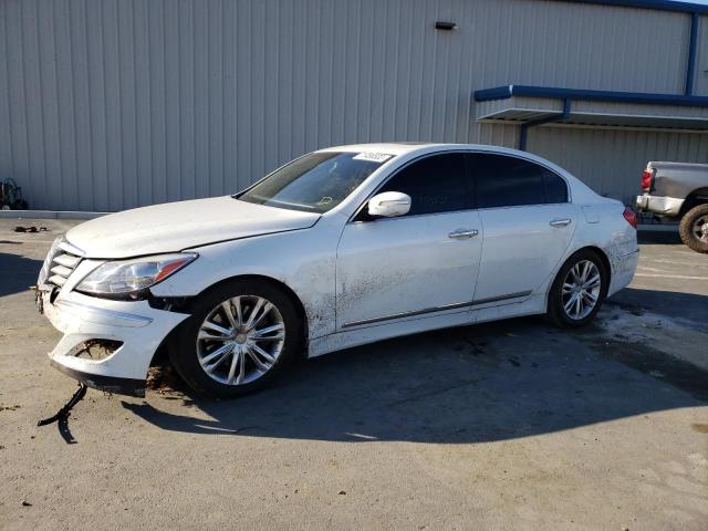HYUNDAI GENESIS 4. 2012 with VIN KMHGC4DFXCU166790 - Photo from auction
