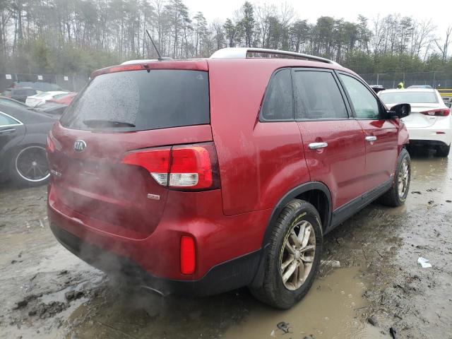 Photo 3 from auction – 2014 KIA SORENTO LX with VIN 5XYKTCA67EG545229